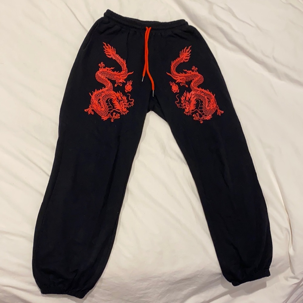 Shein Dragon Sweatpants